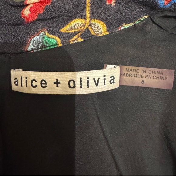 Alice + Olivia Multicolor Floral Romper - Picture 6 of 8